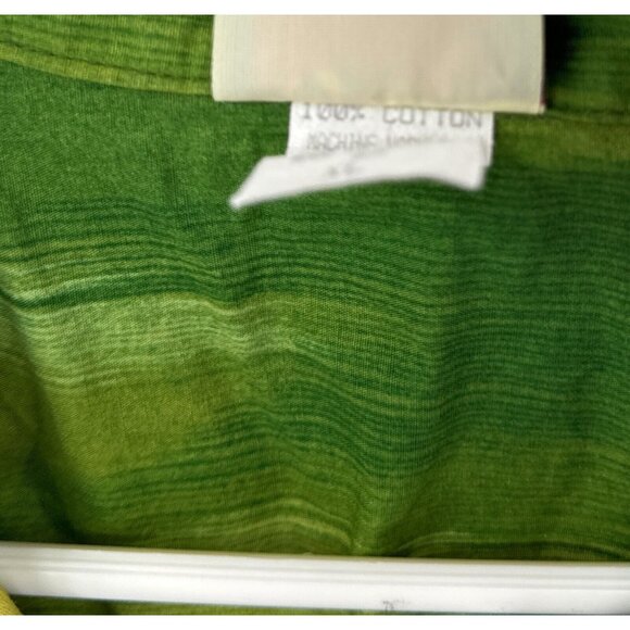 Winnie Fashion Men Hawaiian Floral Luau Button Up Short Sleeve Shirt Size XL - Picture 4 of 6